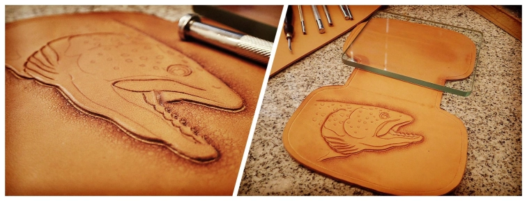 The finished trout The finished trout