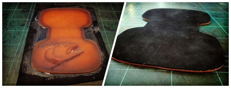 Suburst and black suede Suburst and black suede